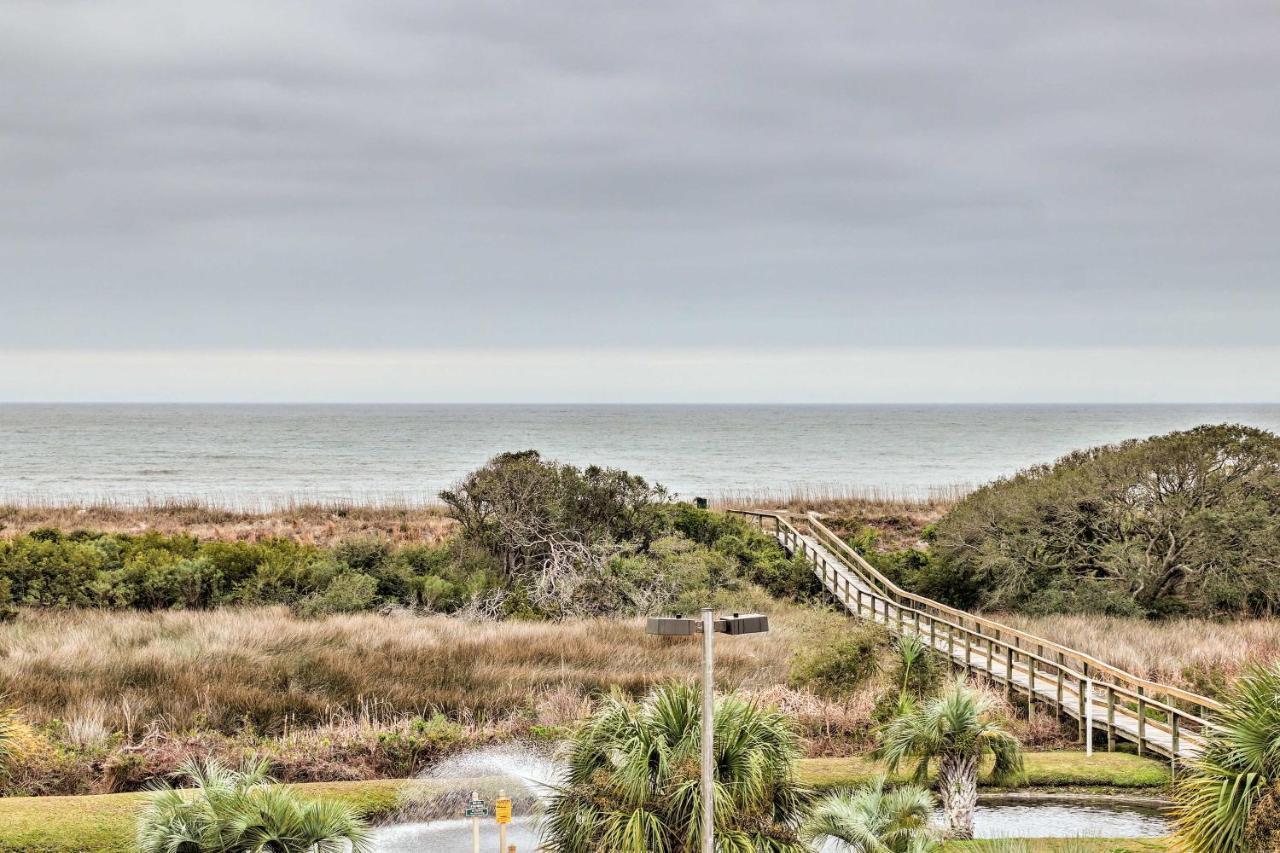 Ocean-View Hilton Head Island Condo Pool, Beach! Exterior foto